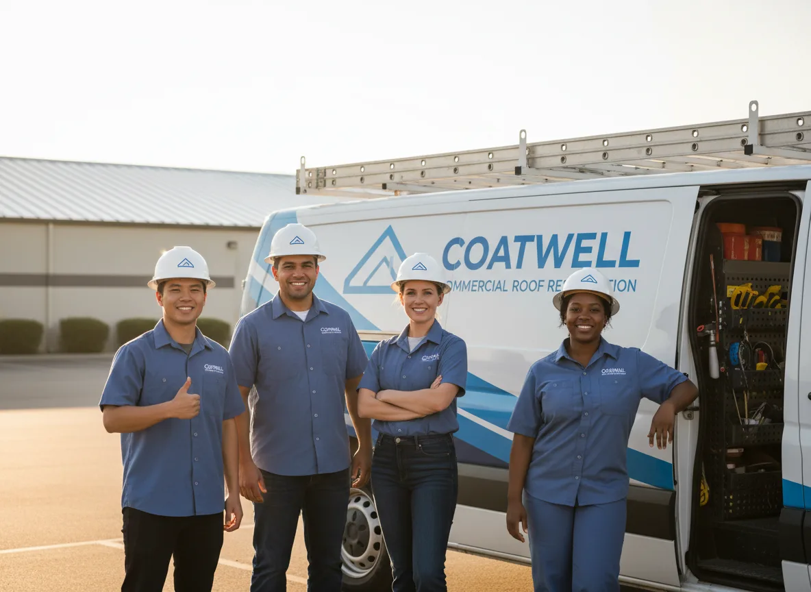 Commercial roof coating company in Wesson, MS